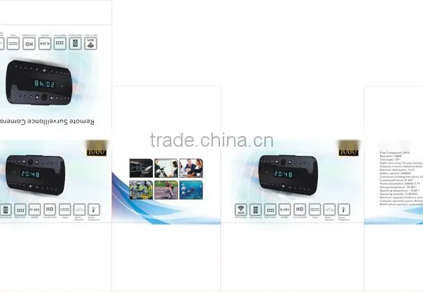 Very Very Small 1080P HD Wifi Clock Radio Hidden Camera With IR Night Vision Quality Choice photo-2