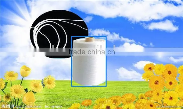 402 40S/2 Raw White High Quality Polyester Sewing Thread / Virgin Polyester Sewing Threads photo-2
