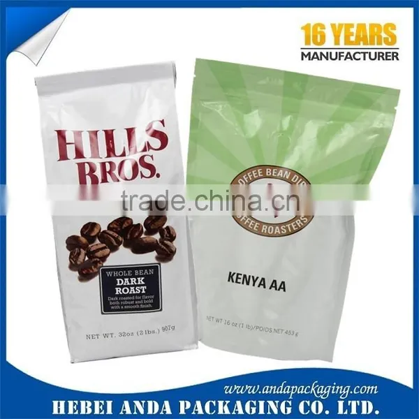 Wholesale Printed Coffee Bag Plastic Packaging / Custom Coffee Pouch / Coffee Sachet Plastic Roll Film Packaging Supplier's Choice photo-2