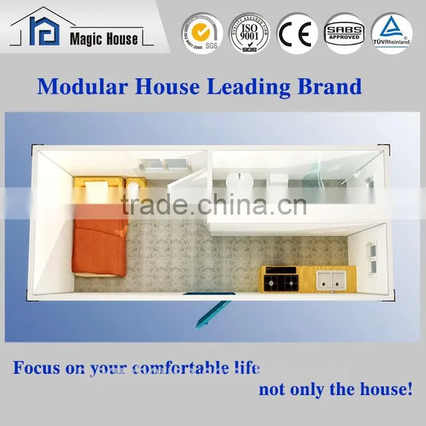 High Qulity Fast Installing Prefab House/prefab House Made in China/exporting New Design Prefabricated Small Villa photo-2