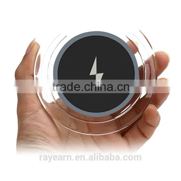 REYON Private Model Transparent Universal Mobile Phone Wireless Charger for Samsung ,iphone photo-3
