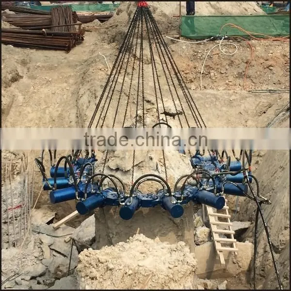 Modular Design Hydraulic Pile Cutter, Hydraulic Breaker for Excavator or Crane photo-2