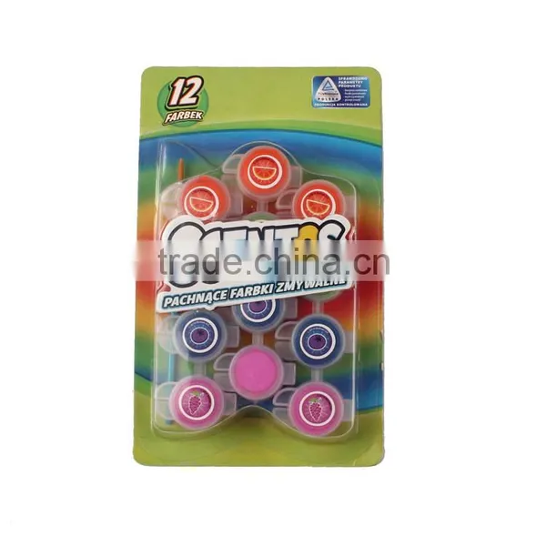 Wholesale Best Quality Cheap 12Colors Dry Water Color Paint Set With Brush photo-5