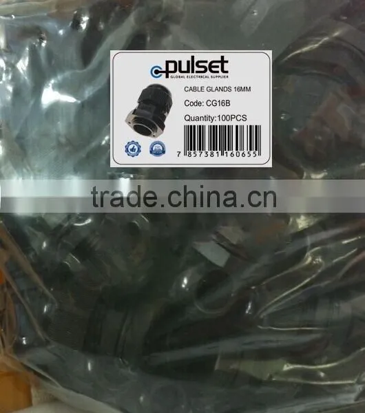 Cable Glands Black 16mm photo-2