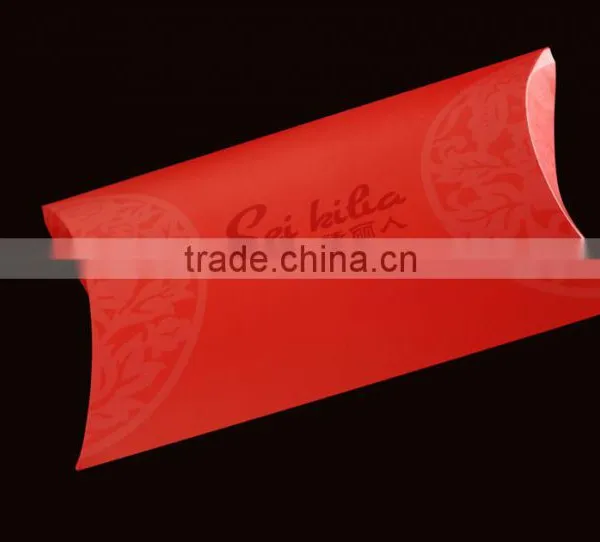 Custom Design Pillow Cardboard Packaging Box With Custom Logo