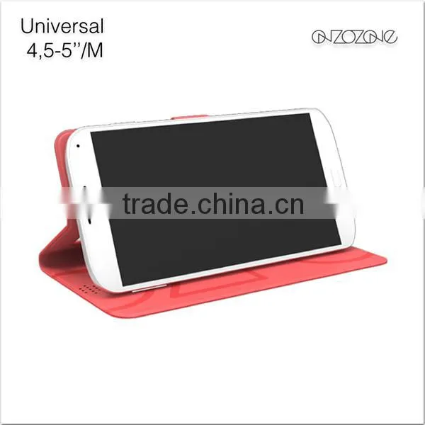 Stylish Universal Phone Leather Case for 4.3"-5.5" Phones photo-6