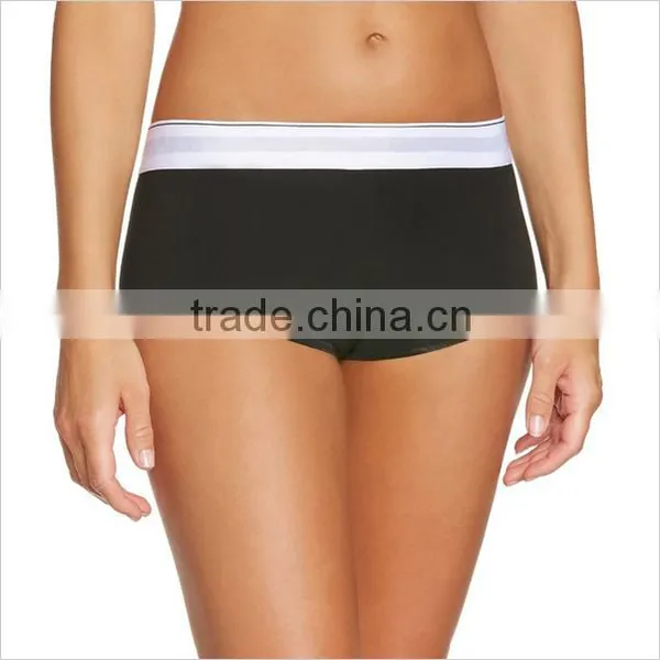 Professional OEM Women Sports Bra & Boyshort Underwear;Practice Swimming Bralette Bikini Tube Bra Custom Logo photo-5
