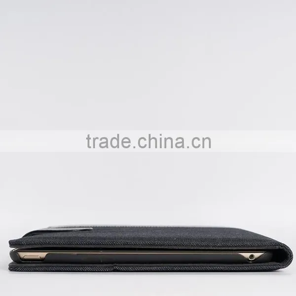 Blue Jean & Genuine Leather Protective Cover Case Tablet photo-5