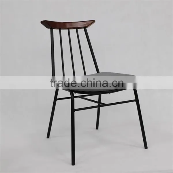 High Quality Wholesale Steel Tube Metal Chair photo-2