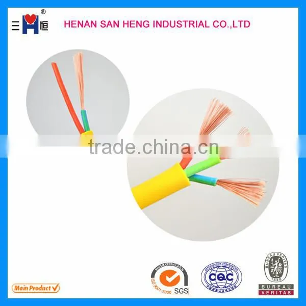 Electrical Wire 3 Cores PVC Insulated Flexible Copper Wire photo-2