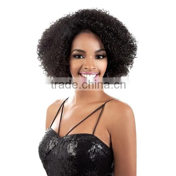 Afro Kinky Curly Full Lace Wig for Black Women photo-2