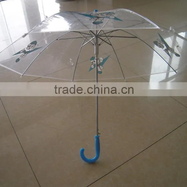 2014 Small Kids Transparent Umbrella