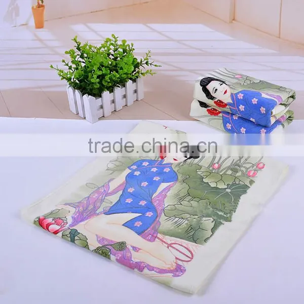 China Manufacture Sublimation White Polyester Beach Towel Wholesale for Wholesales photo-5