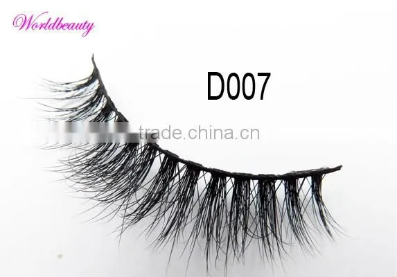 Real Mink Strip Eyelash 3D Styles Mink Fur Eye Lashes photo-6