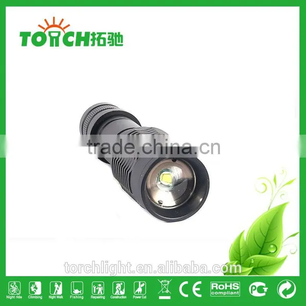 2000Lm CRE E XM-L XML T6 Zoomable Adjustable 18650 LED Led Torch Flashlight photo-3