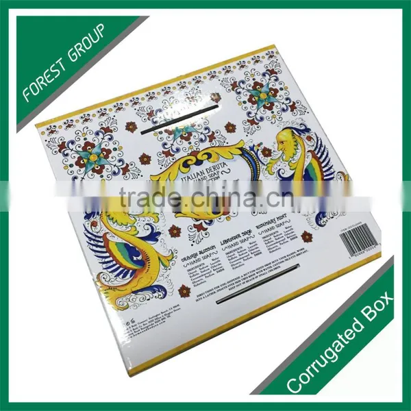 BOTH SIDES GLOSSY VARNISHED CORRUGATED PACKAGING BOX FOR BODY LOTION PACKAGING photo-3