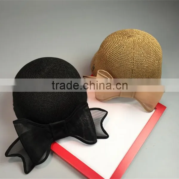 Natural Raffia Crochet Summer Straw Hat,Straw Sun Hat photo-3