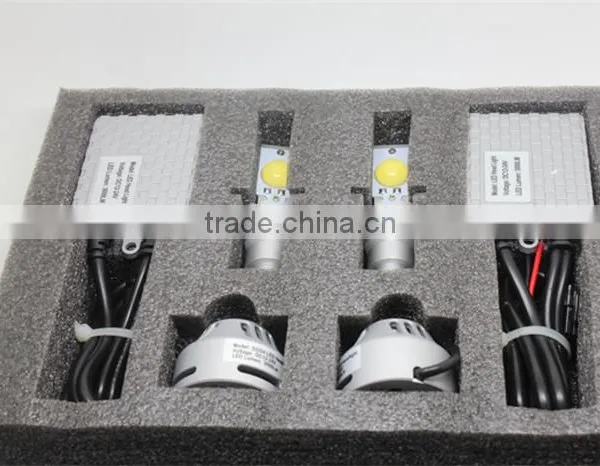 LED Headlight Kit - H11 LED Headlight Bulbs Conversion Kit With Built In Fan photo-4