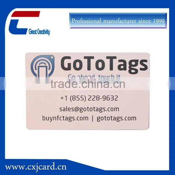 Rfid Contactless Card With Different Frequency Chip photo-2