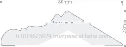 Moulding Decorative Crown, Mdf Cornice photo-4