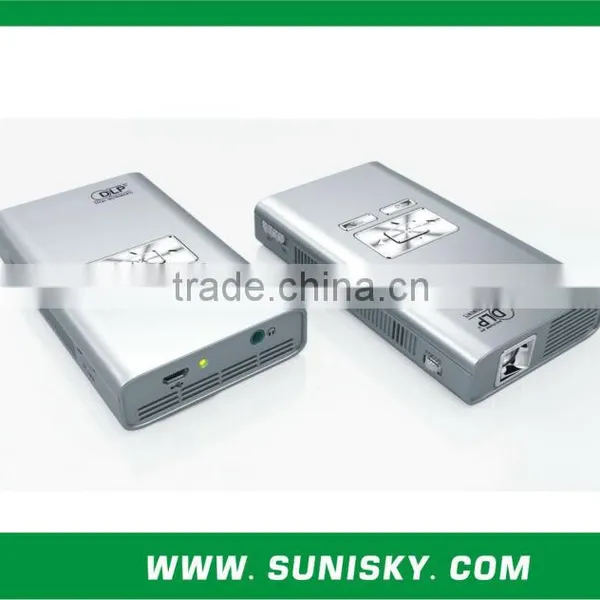80lumen Pocket Projector / Portable Projector With WIFI (SMP7037)