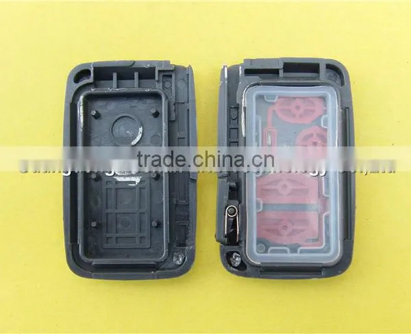 3+1 Buttons Silver Cover Smart Key Case for Toyota Camry Remote Transmitter Key HYQ14AAB photo-4
