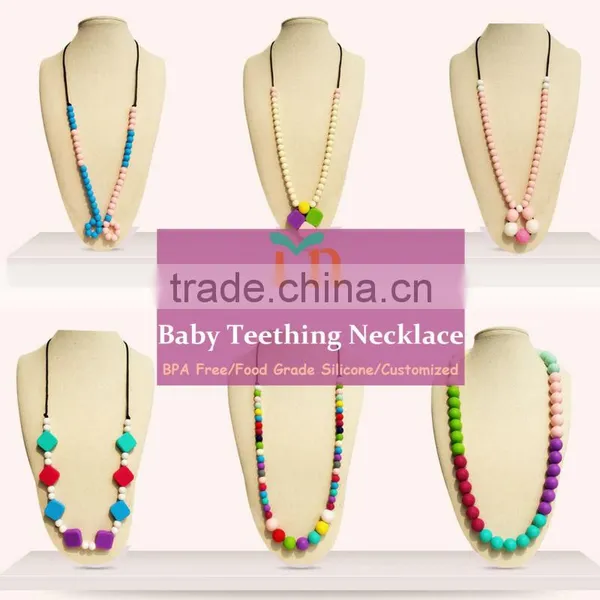 Silicone Beads Wholesale,loose Silicone Beads for Teething Jewelry,bpa Free Silicone Beads for Baby photo-6