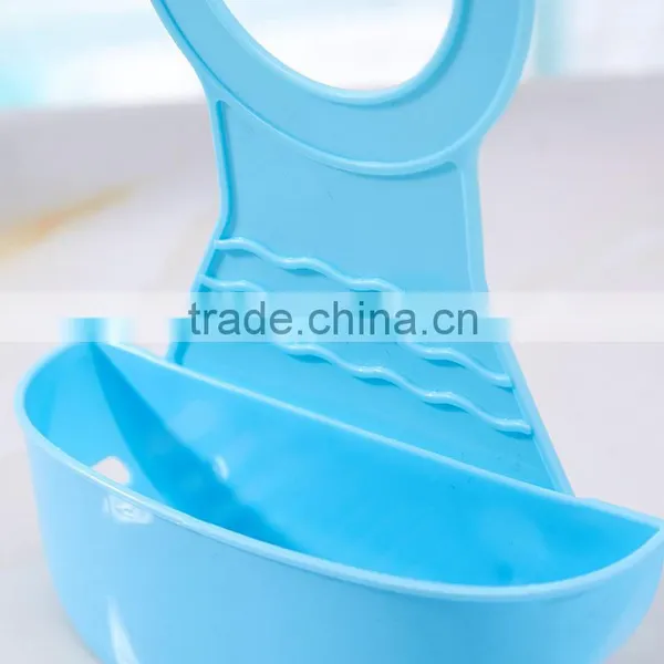 Removable Kitchen Storage 2015 Hanging Bag Sink Drain Basket Kitchen Bathroom Leachate Storage Rack Kitchen Sink Shelving photo-3