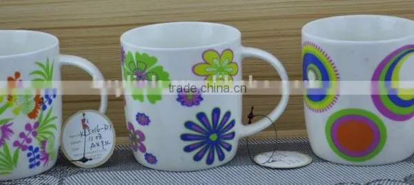 11OZ Colorful Kaleidoscope Full Decal Print Coffee Cups, Shiny Surface Porcelain Mug, KL5004-A414 photo-2