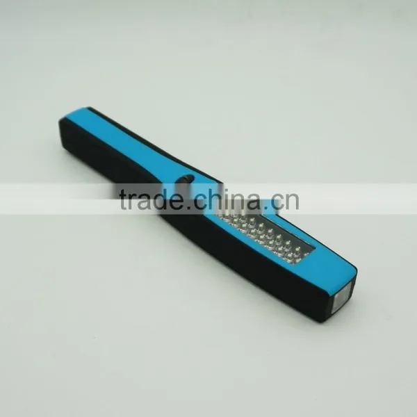 Rubberized LED Torch With Magnet Plastic Best Led Flashlight