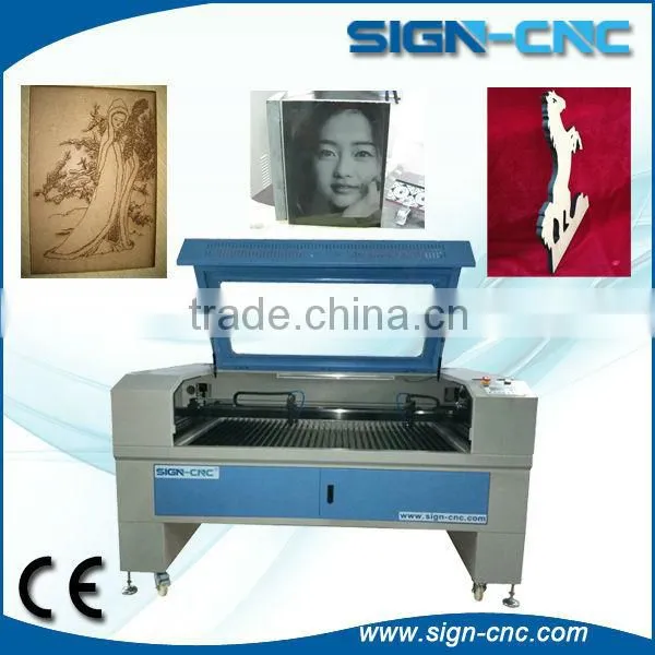 20% Discount Price!!! CO2 Wood Paper Acrylic Cnc Cutting Engraving Machine Router With CE Approved photo-2