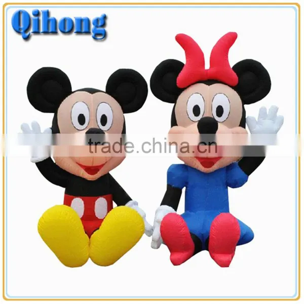 High Quality and Outdoor Pvc or Oxford Inflatable Animal Model, Inflatable Christmas Mickey Mouse photo-3