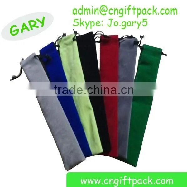 Custom Velvet Drawstring Chinese Wedding Gift Pouch Bag photo-6
