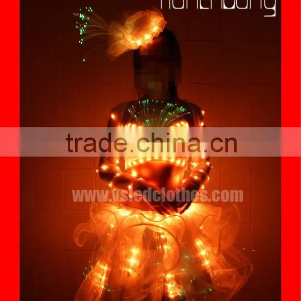 Programmable Belly Dance Performance Costumes, Indian Belly Dance Costumes
