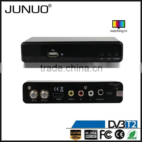 JUNUO China Manufacture OEM Great Audio Video Quality Mstar 7t01 HD Digital tv Receiver Dvb-t2 Italy photo-5