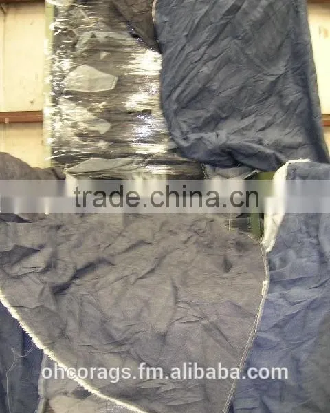 Fabric Remnants Indigo Denim for Jeans photo-2
