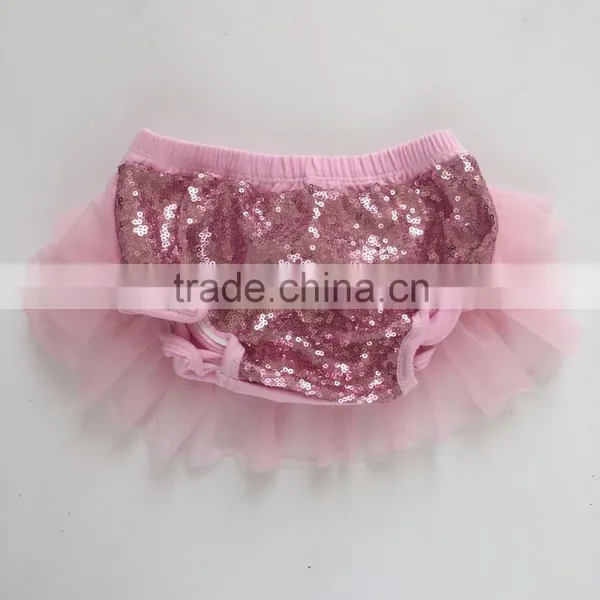 Summer Colorful With Fashion Cotton Wholesale Baby Ruffle Bloomers photo-2