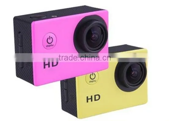 Shenzhen Sport Camcorder Factory 720p Waterproof DV Action Camera Support 32GB SD Card/Micro TF Card photo-3