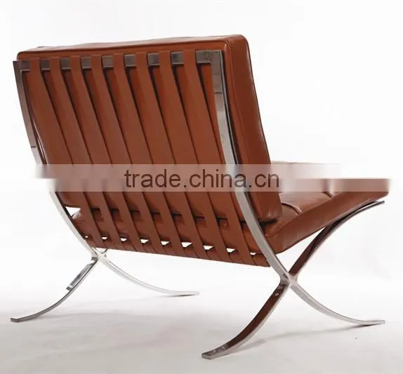 High Quality Modern Furnituer Knoll Replica Chair Barcelona Chair photo-6