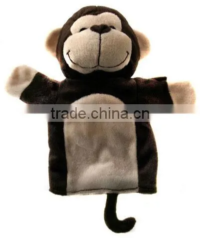 Plush Monkey Animal Hand Puppet for Kids Gifts / Home Schools and Other Learning Centers Educating Plush Toys