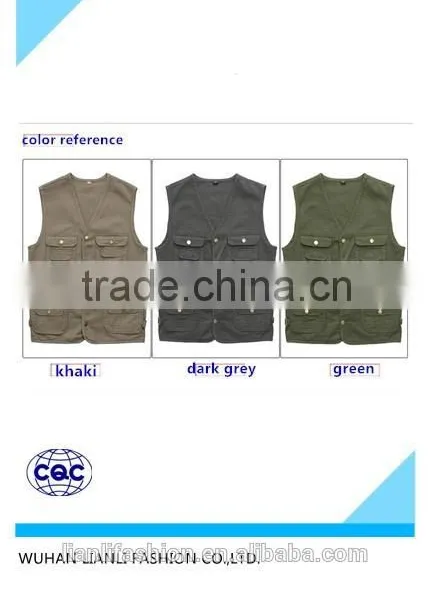 OEM High Quality Causal Warm Vest photo-2