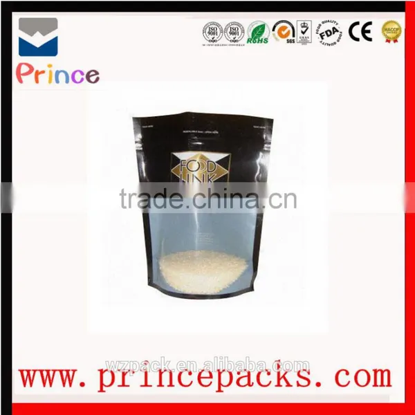 Zipper Silver Plastic Foil Bag Aluminum Foil Packaging Bag/ Aluminum Foil Bag /Aluminum Foil Zip Lock Bag photo-3
