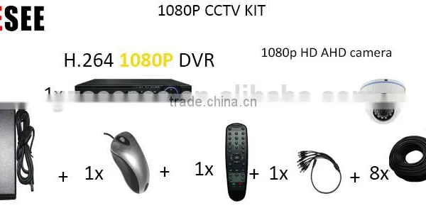 Hot Selling H.264 1080P Full hd Ahd Camera& 1080p Ahd Dvr Cctv it photo-2