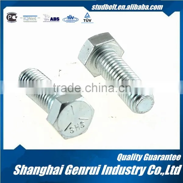 Hexagon Head Bolts DIN 933(full Thread) Flange Hex Bolts photo-5