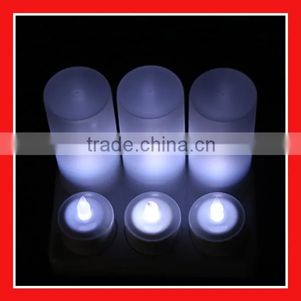 Remote Controlled Rechargeable Led Candle For Christmas photo-2