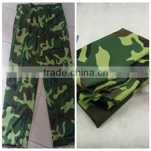 T/C65*35 Camouflage Fabric 21s*21s 100*50