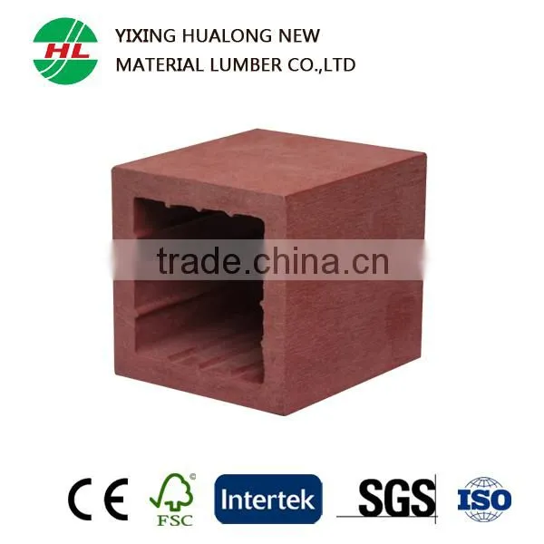 Anti-UV WPC Baluster Wood Plastic Composite Railing photo-4