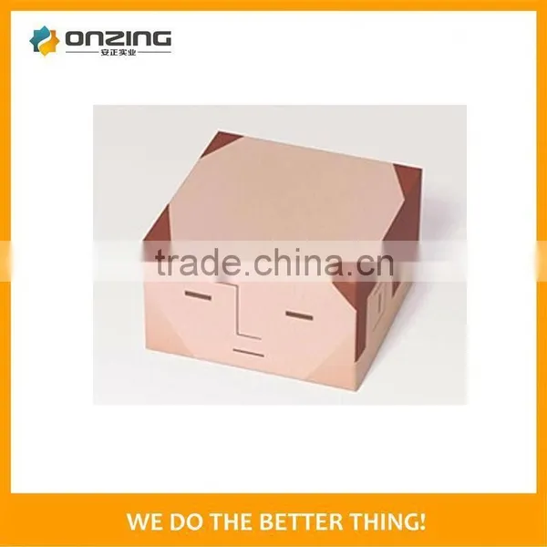 Onzing Good Quality Custom Logo Paper Magic Cube photo-2
