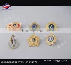 Chic Serviceable Handcraft Embroidery Tin Button Badge photo-6