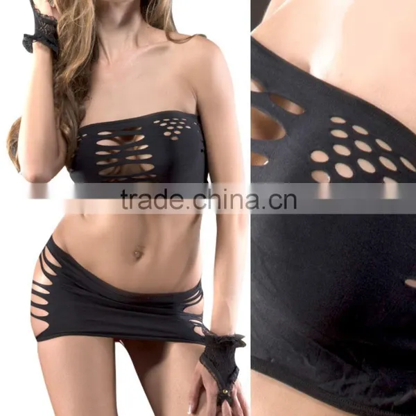 2PC Set Top and Panty Female Fashion Sexy Underwear photo-2